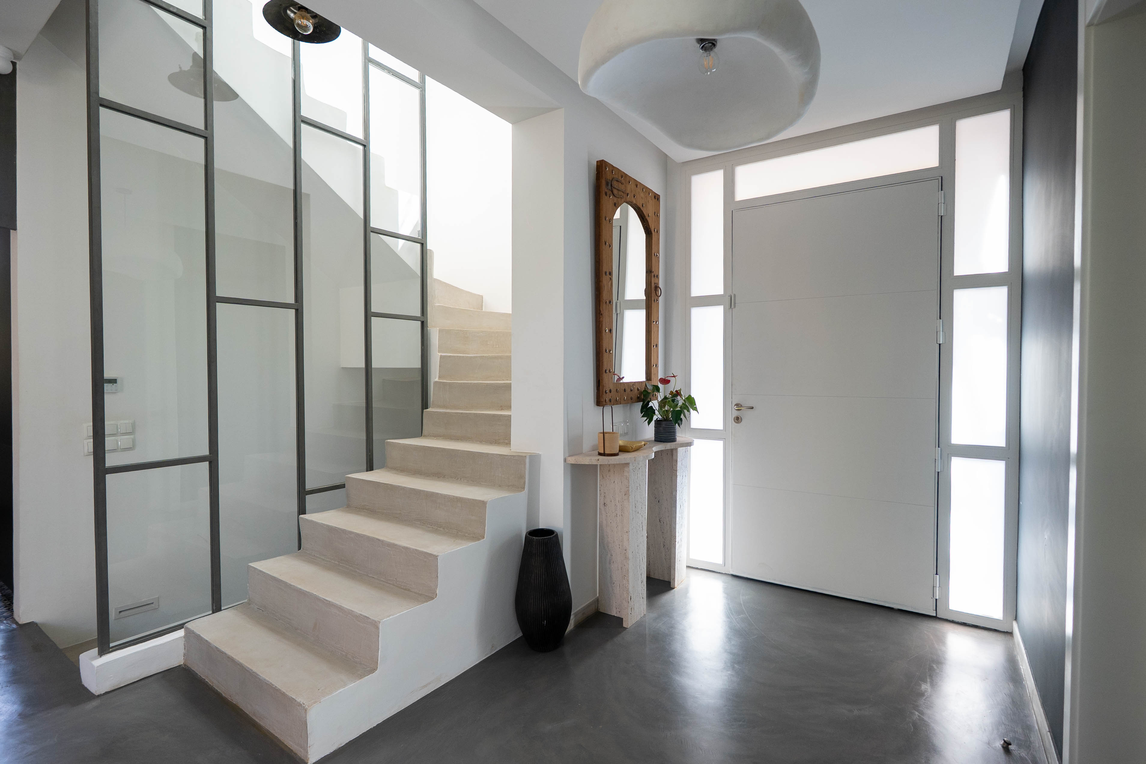 Hall d'entrée de la Villa Loulou